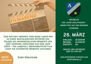 Filmabend am 28.03.2025
