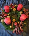Adventskränze basteln