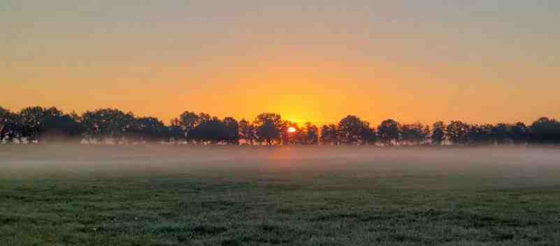 Sonnenaufgang in Adophsdorf