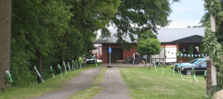 Einfahrt zum Festplatz